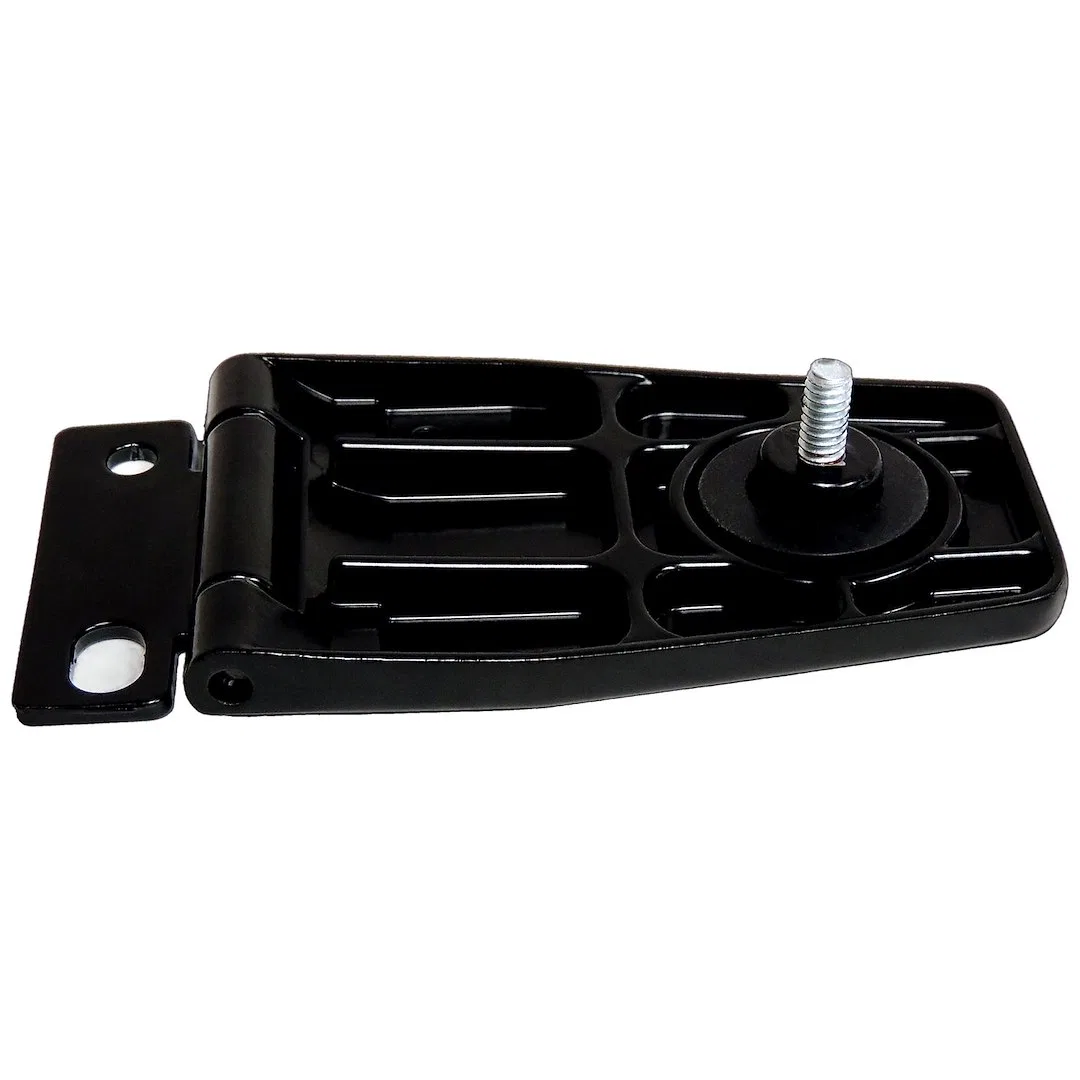 5013723AB – CROWN AUTO Rear Window Hinge, OEM Replacement Painted Black Steel Single - view 2